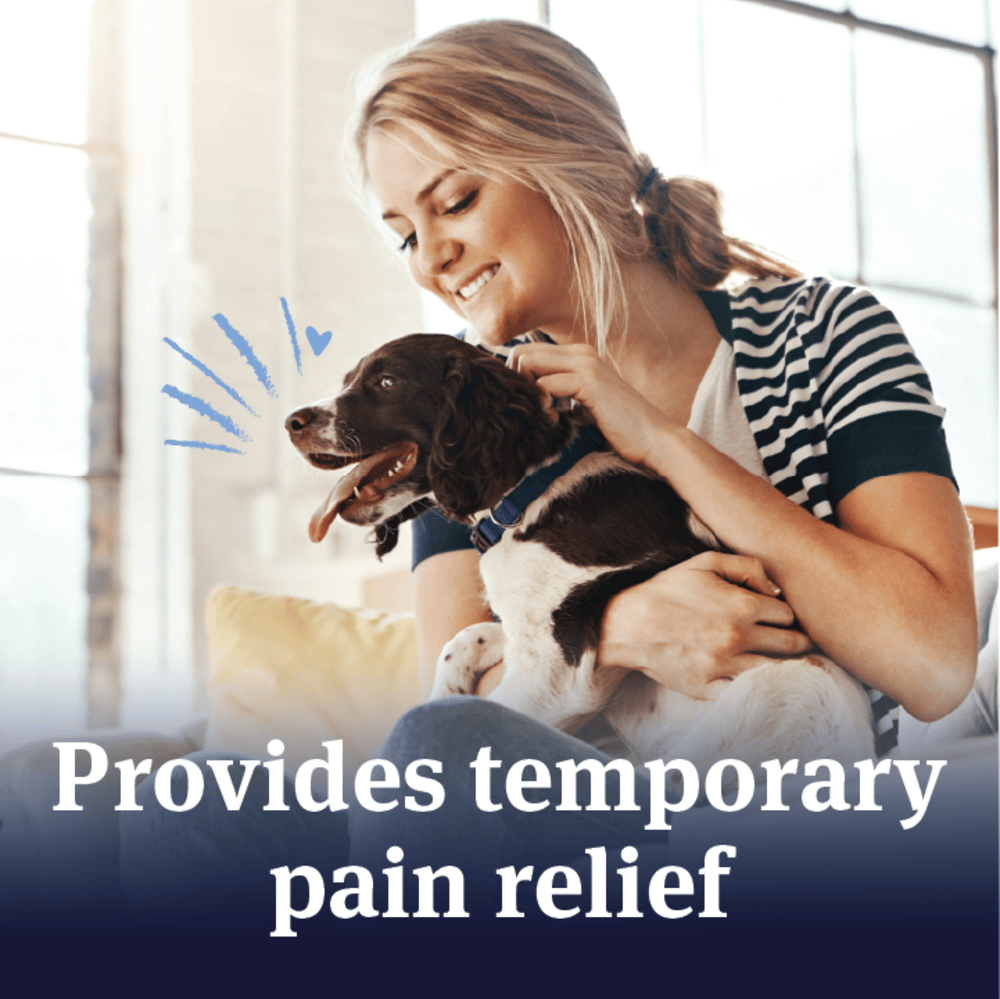Temporary pain relief for current product