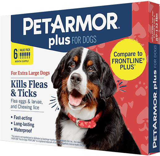 PetArmor® Plus Flea & Tick Topical for Dogs