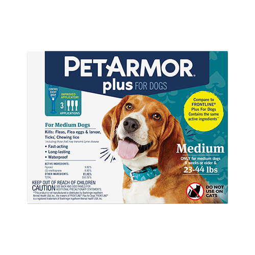 PetArmor Plus Flea Tick Topical for Dogs