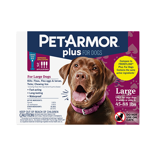 PetArmor Plus Flea Tick Topical for Dogs