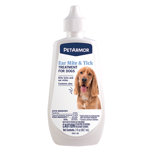 Ear Mite and Tick Treatment for Dogs