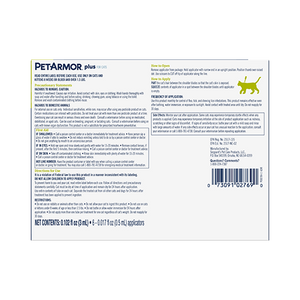 PetArmor Plus Flea Tick Topical for Cats