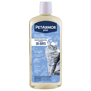 PetArmor Plus Flea Tick Shampoo for Cats Spring Freesia Scent