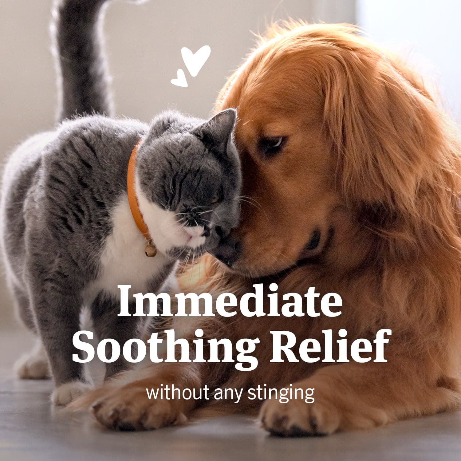 Immediate soothing relief